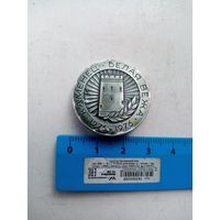 ЗНАЧОК КАМЕНЕЦ БЕЛАЯ ВЕЖА 1276-1976