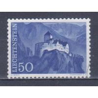 [181] Лихтенштейн 1959. Архитектура.Замок. Гашеная марка.