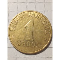 1 крона Эстония 2003 год