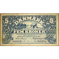 5 крон J 1943г. Pic#30i