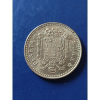 Испания 1 песета 1975