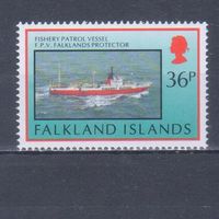 [1622] Фолкленды 1993. Корабль. MNH. Кат.3 е.