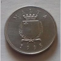 10 центов, Мальта 1998 г.