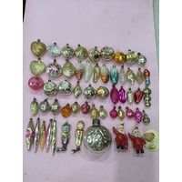 НОВОГОДНИЕ ИГРУШКИ. СССР.