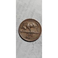 Африка 2 цента 1968
