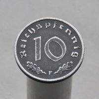 Германия 10 пфеннигов 1948 F Союзная оккупация