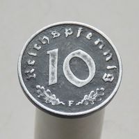Германия 10 пфеннигов 1948 F Союзная оккупация