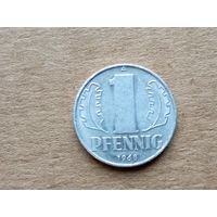 ГДР 1 пфенниг, 1968г. (D-107)
