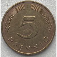Германия 5 пфеннигов 1988 г. J
