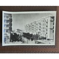 Открытка, Сталинград, улица Мира. 1950-х годов.