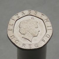Великобритания 20 пенсов 2000