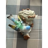 Кашпо птицы фарфор