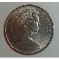 Великобритания, 10 новых пенсов, 1969 год