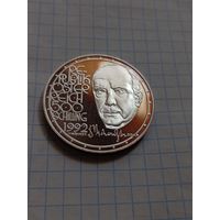500 шиллингов 1992 года. Рихард Штраус. Ag 925. 24 гр.