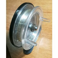 Катушка инерционная проводочная, 65 мм.