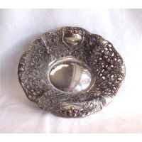 Конфетница Фруктовница 20 х 18 Серебрение 03