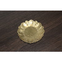 Латунное, декоративное блюдо.