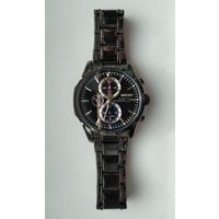 Часы с хронографом Seiko Solar.
