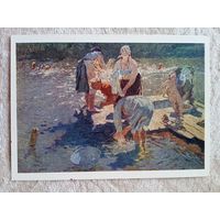 Соцреализм. Ткачевы. Прачки