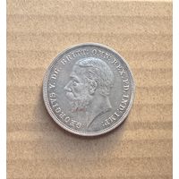 Великобритания. 1 крона 1935 г. Серебро. 28,28 г. aUNC