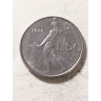 Италия 50 лир 1978