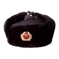 Шапка ушанка матроса ВМФ СССР ( размер 58)