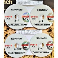 DVD MP3  дискография TANGERINE DREAM (part II) (Electronic, Synthpop, Ambient, Experimental, World, Downtempo) - 4 DVD
