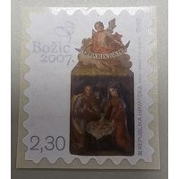 Хорватия. Рождество(самоклейка). 2007 г.
