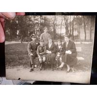 Фото Гродно, семья и жаунер , 1934
