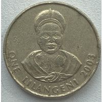 Свазиленд 1 лилангени 2003 г.