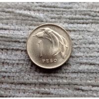 Werty71 Уругвай 1 песо 1968