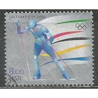 Эстония. Олимпиада в Солт-Лейк-Сити. 2002г. Mi#426.