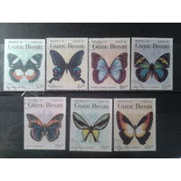 Гвинея Бисау, 1984. Бабочки, полная серия