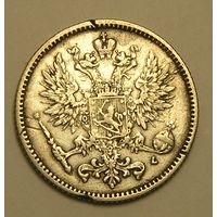 Русс. Финляндия, 50 Пенни 1893, Серебро