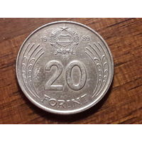 Венгрия 20 форинтов 1989