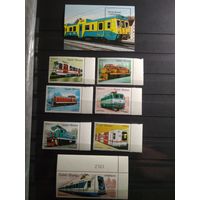 Гвинея-Бисау 1989 г. Железная дорога.