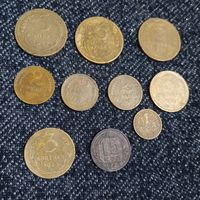 Сборный лот нечастых монет СССР ранних, с хорошим рельефом, без вмешательств
