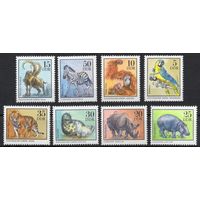 ГДР 1975. Фауна зоопарк 8 марок 2030