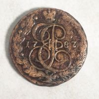 5 копеек 1787 ЕМ. Россия.