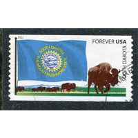 США. Флаг штата Южная Дакота
