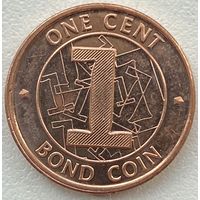 Зимбабве 1 цент 2014 г.