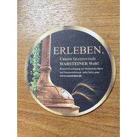 Подставка под пиво Warsteiner (Германия) No 7