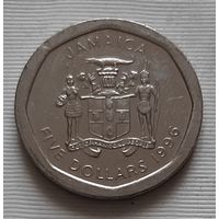 5 долларов 1996 г. Ямайка