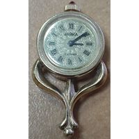 Часы кулон Чайка. СССР. Нечастые. Позолоченные