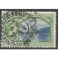 Тринидад и Тобаго. Королева Елизавета II. Бухта. 1953г. Mi#155.