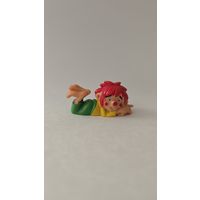 Фигурка Kinder, Пумукль! Редкая! Оригинал. Liegender из серии "Пумукли" 1985 г