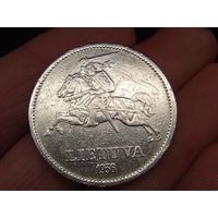 10 лит 1936 год.Витовт Великий."Сила народа в единстве".Серебро.