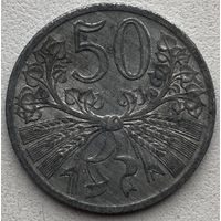 Богемия и Моравия 50 геллеров 1940 г.