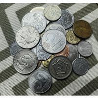 Лот монет 23 шт