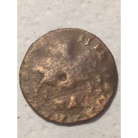 1 копейка Российская Империя 1710 год
